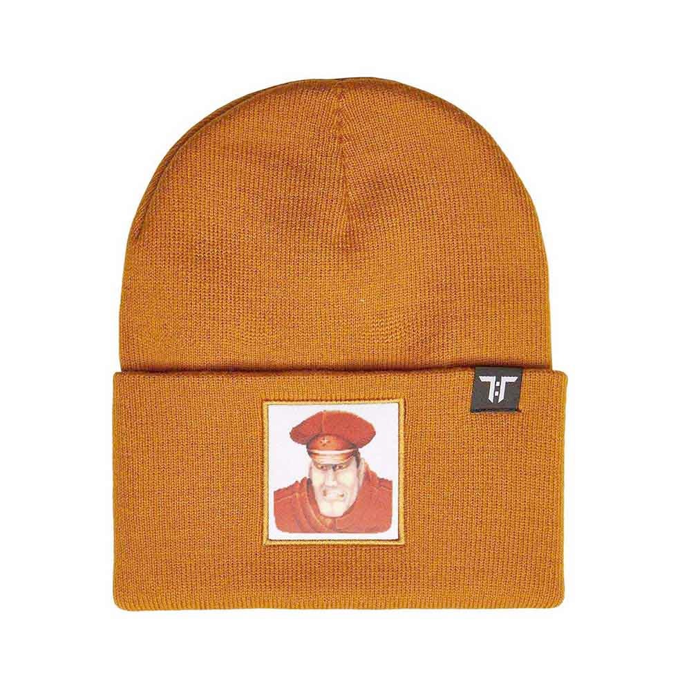 Tokyo Time Street Fighter - Street Fighter 2 M.Bison Beanie Muts - Oranje
